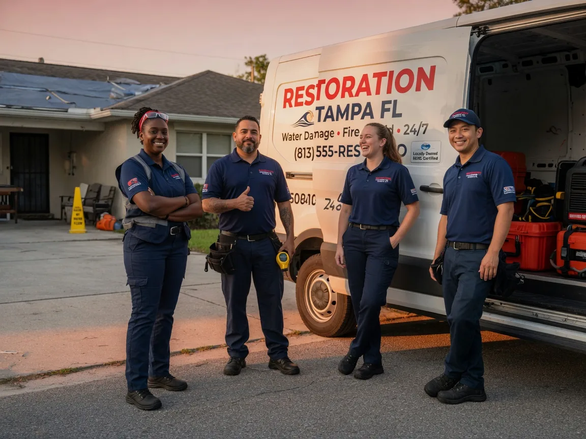 Water Damage Restoration company in Delmont, SD